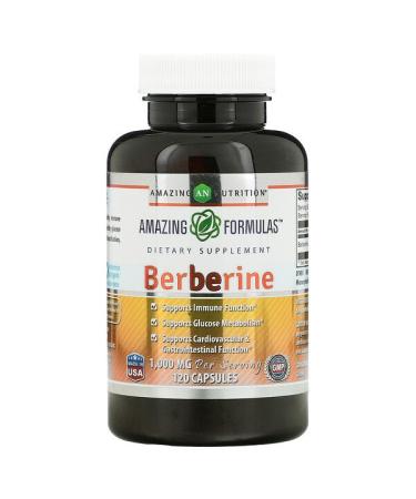 Amazing Nutrition Berberine 500 mg 120 Capsules