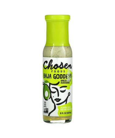 Chosen Foods Baja Goddess Dressing & Marinade Jalapeno Garlic & Pure Avocado Oil 8 fl oz (237 ml)