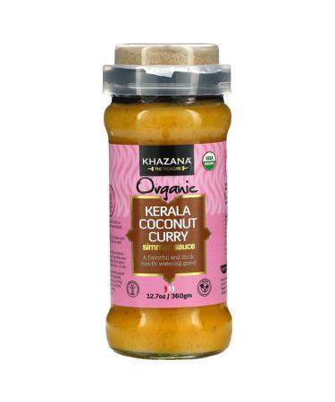 Khazana Organic Kerala Coconut Simmer Sauce 12.7 oz (360 g)