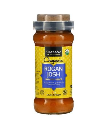 Khazana Organic Rogan Josh Simmer Sauce 12.7 oz (360 g)