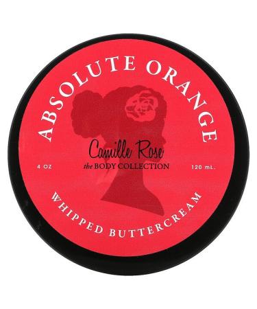 Camille Rose Whipped Buttercream Absolute Orange 4 oz (120 ml)