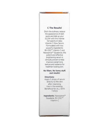 NXN Nurture by Nature C-Change Vitamin C Glow Serum - 1 fl oz | Radiant Skin Solution - Buy Online on GoSupps.com