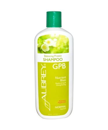 Aubrey Organics GPB Balancing Protein Shampoo Rosemary Peppermint Normal 11 fl oz (325 ml)