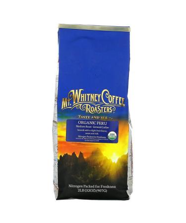 Mt. Whitney Coffee Roasters Organic Peru  Medium Roast Ground Coffee 32 oz (907 g)