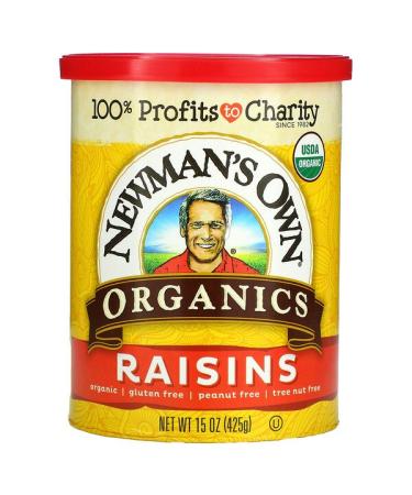 Newman's Own Organics Organics Raisins 15 oz (425 g)