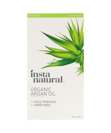 InstaNatural Organic Argan Oil 4 fl oz (120 ml)