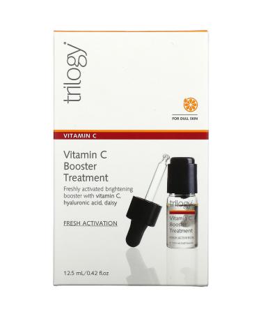 Trilogy Vitamin C Booster Treatment 0.42 fl oz - Brightening & Anti-Aging Skin Care - Buy Online on GoSupps.com