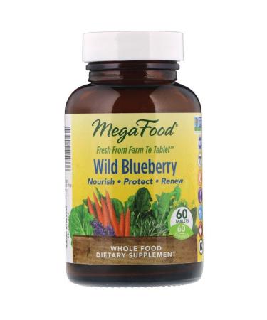MegaFood Wild Blueberry 60 Tablets