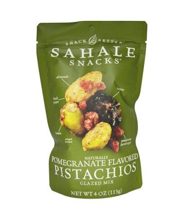 Sahale Snacks Glazed Mix Naturally Pomegranate Flavored Pistachios 4 oz (113 g)