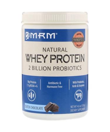 MRM Natural Whey Protein Dutch Chocolate 4.6 oz (130 g)