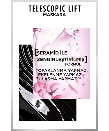 L'Oreal Paris Original New Product Telescopic Lift Mascara Telescopic Mascara Lifting Effect +5mm 9.9 Ml - Buy Online on GoSupps.com