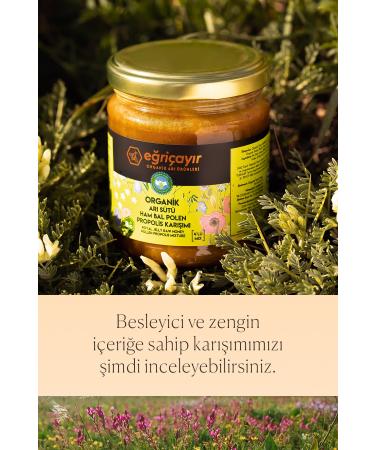 E ri ay r Organic Royal Jelly Honey Pollen Propolis Special Mix 240 gr - Buy Online on GoSupps.com