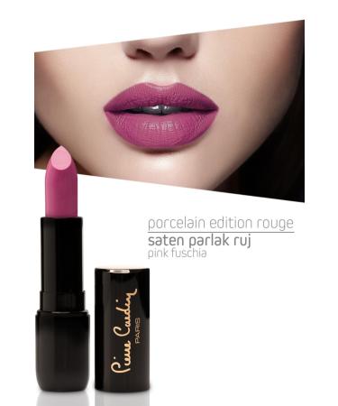 Pierre Cardin Porcelain Edition Lipstick Pink Fuschia Lipstick 224 8680570486651 - Buy Online on GoSupps.com