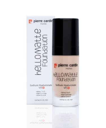 Pierre Cardin Hellomatte Foundation - Light - 30 ml - Buy Online on GoSupps.com