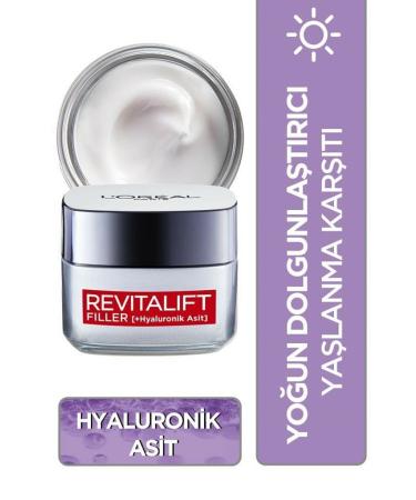 L'Oreal Paris Revitalift Filler Hyaluronic Acid Anti-Aging Day Cream 50ml - Buy Online on GoSupps.com