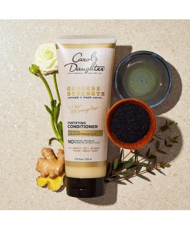 Carol's Daughter Goddess Strength Hair Care Gift Set - Shampoo, Conditioner, Leave In Conditioner & Treatment Oil with Castor Oil | Sulfate Free | 4 Products - Buy Online on GoSupps.com