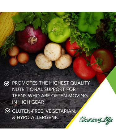 Nature's Plus Source of Life Multi-Vitamin & Mineral - Iron-Free 180 Tablets - Buy Online on GoSupps.com