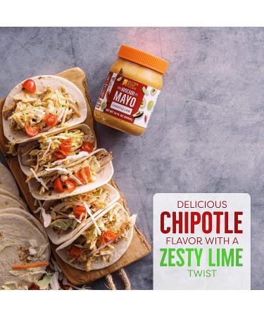 BetterBody Foods Chipotle Lime Spicy Mayo Spread - 15oz Paleo Avocado Oil Mayonnaise - Buy Online on GoSupps.com