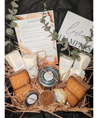 Smores Kit for 4 | Valentines | Couples Gift Box | Marshmallow Toasting | Camping/Halloween/Kids Gifts | Movie Night - Buy Online on GoSupps.com