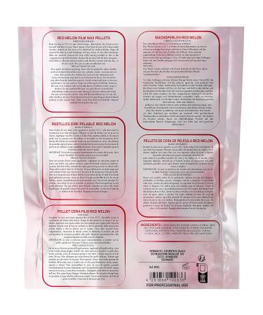 800g Dermawax Red Melon Hypoallergenic Waxing Pearls - Hair Removal for Face Eyebrows Bikini Armpits & Beard - No Strips All Skin Types - Buy Online on GoSupps.com