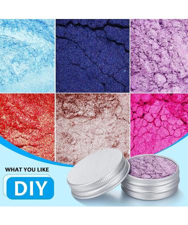 64-Piece 0.5 oz Silver Screw Top Round Aluminum Tin Cans with Lid for DIY Lip Balm & Cosmetics - Travel Size Empty Sample Containers - Buy Online on GoSupps.com