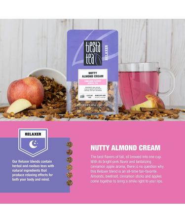 Tiesta Tea Nutty Almond Cream - Caffeine Free Loose Leaf Tea 16 oz - Buy Online on GoSupps.com