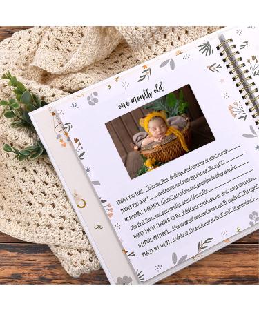 Baby Memory Book: Gender Neutral First 5 Years Journal & Photo Album - Buy Online on GoSupps.com