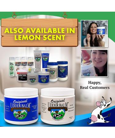 Udder Balm 16 oz - Unscented Original formula for Cracked Dry Skin - Buy Online on GoSupps.com