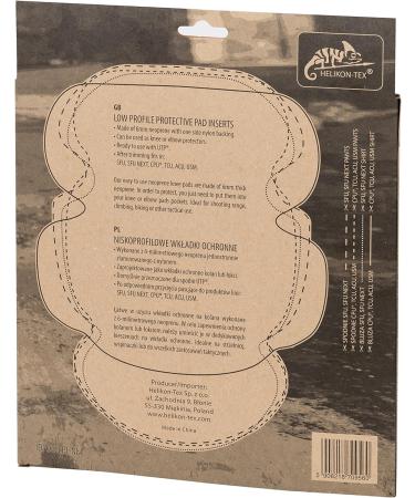 Buy Helikon Men's Tex Low-Profile Protective Pad Insert - Black | International Shipping Available - Buy Online on GoSupps.com