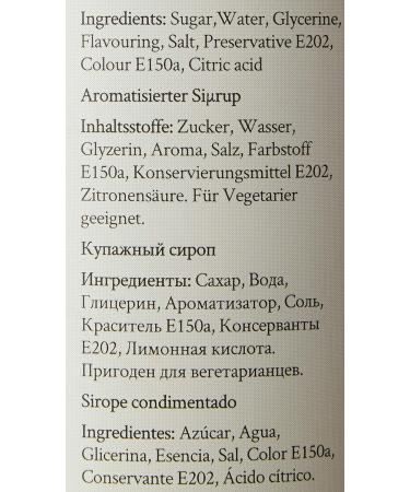Simply Peanut Butter Syrup Vegan & Nut Free Flavoured Syrup for Coffee Cocktails & Baking (1 Litre) - Buy Online on GoSupps.com