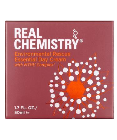 Shop Real Chemistry Environmental Rescue Essential Day Cream - 1.7 Fl Oz | Hydrating Skincare for All Skin Types | International Shipping Available - Buy Online on GoSupps.com