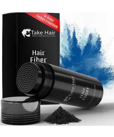 Take Hair Scattered Hair for Men I Holds in Rain and Wind I 25 g Pouring Hair for Hair Thickening I Hair Fibres I Hair Powder I Scattered Hair Men for Hair Loss I Hair Powder (Scattered Hair Grey)