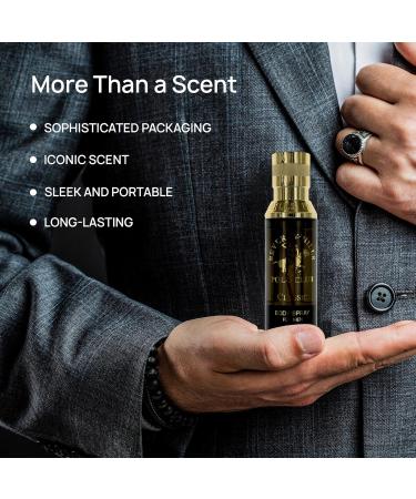 Beverly Hills Polo Club Body Spray for Men - BHPC Classic EDT - Notes of Patchouli Cedar Vetiver Ambergris & Musk - Long Lasting Cologne Scents - Ideal Gift for Him 6oz Patchouli Cedar Vetiver Ambergris Musk - Buy Online on GoSupps.com