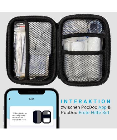 First Aid Kit for Dogs & Cats with Smart App | PocDoc Pet Connect Emergency Care Guide - Buy Online on GoSupps.com