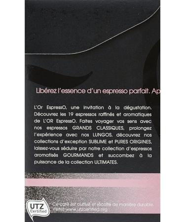 L'OR ESPRESSO Sublime Or Rose 10 capsules compatible with Nespresso coffee machines - Pack of 4 (40 capsules) - Buy Online on GoSupps.com