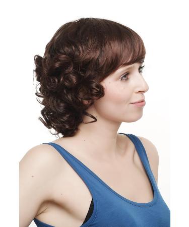 WIG ME UP SA031-2T33 Curly Short Hair Wig - Brown Mix | Best Quality International Shipping - Buy Online on GoSupps.com