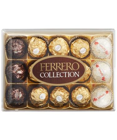 Ferrero CHOCOLATE FERRERO COLLECTION A BOX OF 15 CHOCOLATES
