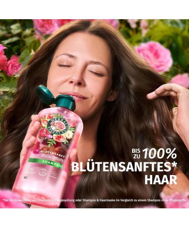 Herbal Essences Rose Scented Shampoo 350ml - Silky Shine Natural Ingredients Vegan & Silicone-Free - Buy Online on GoSupps.com