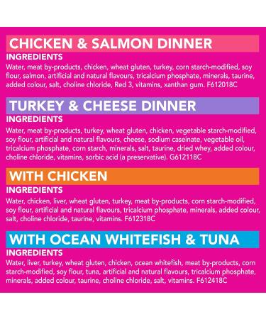 Purina Friskies Seafood & Chicken Lovers Wet Cat Food Variety Pack 24 x 156g Cans Brown (45078) & Purina Shredded Super Pack Cat Food 32 x 156g Cans 1 Case (Packaging May Vary) Cat Food + Cat Food Brown - Buy Online on GoSupps.com