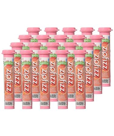 Zipfizz Healthy Sports Energy Mix - Vitamin B12 Pink Grapefruit - 20 Tubes (0.39 oz each) - Buy Online on GoSupps.com