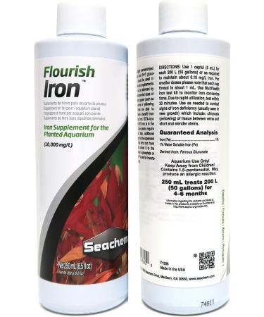 Seachem Aquarium Water Treatment Pack - Flourish Flourish Excel & Flourish Iron (250ml Each) - Buy Online on GoSupps.com