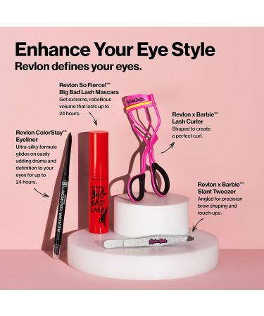 Revlon x Barbie Slant Tip Tweezer - Stainless Steel Hair Removal Tool - Buy Online on GoSupps.com