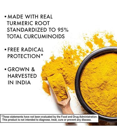 Bluebonnet Turmeric Root Extract Supplement 60 Count 60 Count (Pack of 1) - Buy Online on GoSupps.com