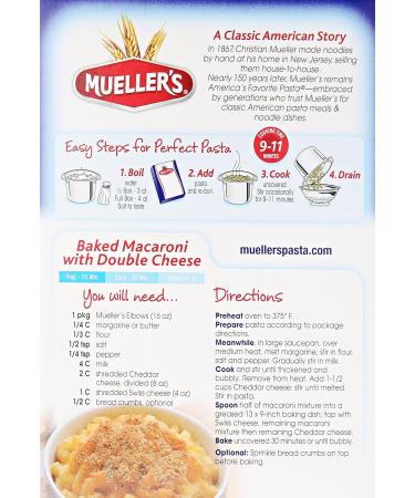 Buy Mueller's Elbows - 16 Ounce | Quality Pasta for International Shipping - Buy Online on GoSupps.com