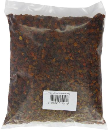 JustIngredients Essentials Organic Rosehip Shells 500 g - Buy Online on GoSupps.com