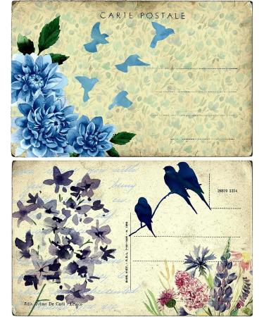 Mulberry Rice Paper 8x10.5 inch, 6 Different Printed Images, 30gsm for Decoupage Crafts & Mixed Media - Buy Online on GoSupps.com