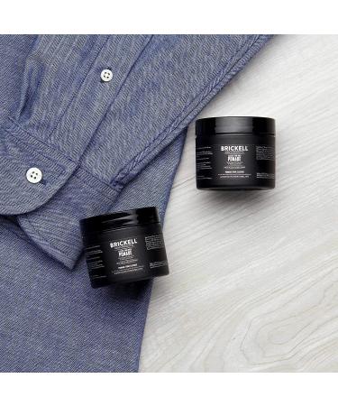 Brickell Men's Firm Hold Pomade - Natural & Organic, Strong Hold, High Shine - 2 oz - Buy Online on GoSupps.com