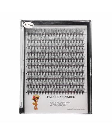Scala 200pcs C Curl 0.07mm 20 Root Individual Cluster Eye Lashes 12mm - Black False Eyelashes for Professional Makeup - Buy Online on GoSupps.com