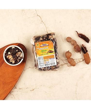 Rani Tamarind Block 7oz (200g) - All Natural, Vegan, Gluten Friendly, NON-GMO, Kosher | Indian Origin Tamarind Slab - Buy Online on GoSupps.com