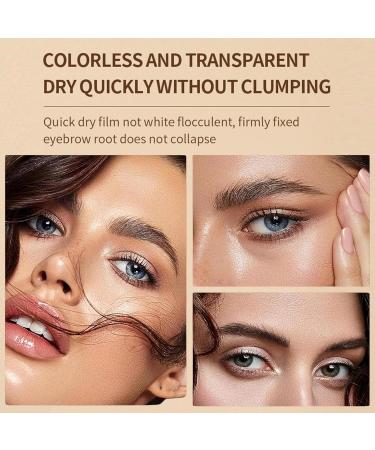 MrCuvaryas 2 pieces eyebrow wax gel shaping eyebrow wax shaping soap extra durable eyebrow gel transparent defining fixative styling pomade makeup balm for shaping definition black 2x 1 ml 1er Pack black - Buy Online on GoSupps.com